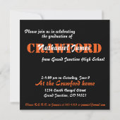 Faire-part d'obtention du diplôme de tigres (Dos)