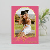 Faire-part d'obtention du diplôme d'études supérie (Debout devant)