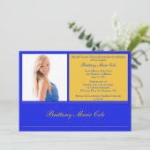 Faire-part d'obtention du diplôme en 2011 (Debout devant)