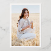 Faire-part d'obtention d'un diplôme avec des paren (Verso)