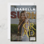 Faire-part d'obtention d'un diplôme de la couvertu (Devant)