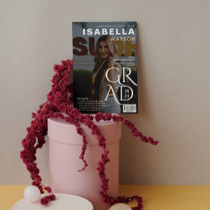 Faire-part d'obtention d'un diplôme de la couvertu