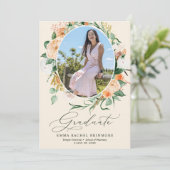 Faire-part d'obtention d'un diplôme de la Pêche du (Debout devant)