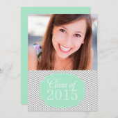 Faire-part d'obtention d'un diplôme de photographi (Devant / Derrière)