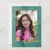 Faire-part d'obtention d'un diplôme de photographi (Devant)