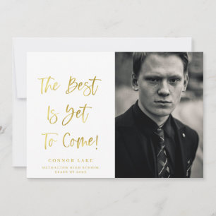 Faire-part d'obtention d'un diplôme de photographi