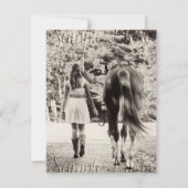 Faire-part d'obtention d'un diplôme de photographi (Dos)