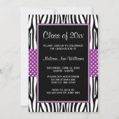 Faire-part d'obtention d'un diplôme de Pointe Polk (Devant)