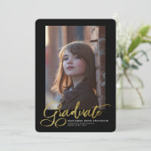 Faire-part d'obtention d'un diplôme d'études supér (Debout devant)