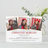 Faire-part d'obtention d'un diplôme d'études supér (Debout devant)