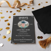 Faire-part d'obtention d'un diplôme en tableau de 