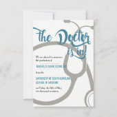 Faire-part Docteur en cours (Devant)