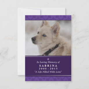 Invitations, Faire-part u0026 Cartes Mort Chien  Zazzle.be
