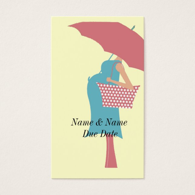 Faire-part douche (Devant)