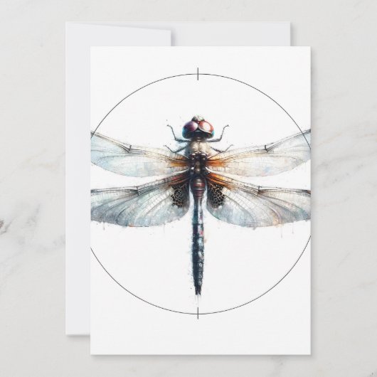 Faire-part Dragonfly Ethereal (Devant)