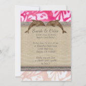 Faire-part du Dolphin Beach Grad Luau (Dos)