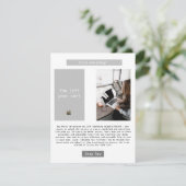 Faire-part E-mail de rappel de panier abandonné (Debout devant)