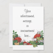 Faire-part Éclairage de l'ivoire et du tabouret (Devant)