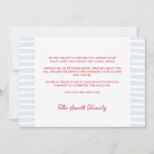 Faire-part Éclosion de poisson-canard Pincer moi Elle a fait  (Dos)