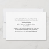 Faire-part Ecole vétérinaire rouge - Photo sur mesure Graduat (Dos)