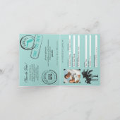 Faire-part Économies de mariage de passeport de la Floride la (Intérieur)