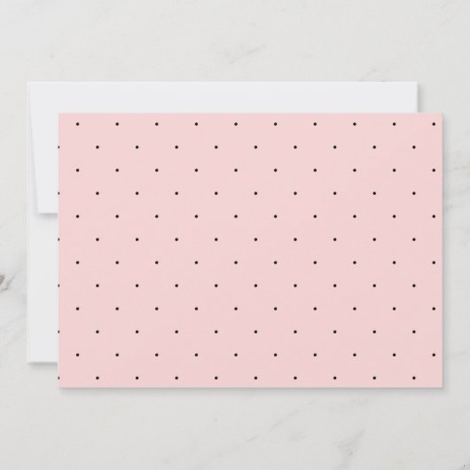 Faire-part Écriture chic 3 photo collage rose bébé jumeaux na (Dos)