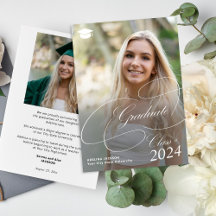 Écriture classique 2 photos classe de graduation 2