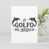 Faire-part El Golfo De Mexico Golfe du Mexique (Debout devant)