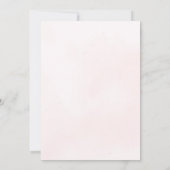 Faire-part Élégant Arc rose-Bleu 2025 (Dos)