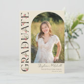 Faire-part Élégant Fleur sauvage photo (Debout devant)