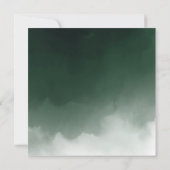 Faire-part Élégant mariage du budget botanique de l'or eucaly (Dos)