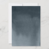 Faire-part Elégant Marine Aquarelle Photo Graduation (Dos)