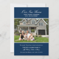 Élégant Marine Notre Nouvelle Maison Photo