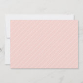 Faire-part Élégant Script Blush 6 Photo Collage Graduation (Dos)