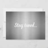 Faire-part Elle a dit oui Photo d'annonce de fiançailles (Dos)