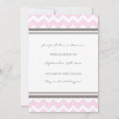 Faire-part Elopement photo rose Grey (Dos)