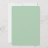 Faire-part Emerald Green (Dos)