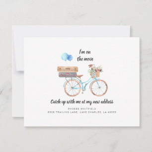 Faire-part En déplacement Nouvelle adresse Boho Moving Faire-