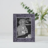 Faire-part En souvenir du souvenir - photo de l'avis de décès (Debout devant)