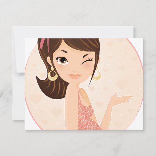 Faire-part Enceinte (Devant)