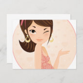 Faire-part Enceinte (Devant / Derrière)