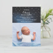 Faire-part Enfant garçon faire-part/carte de remerciements (Debout devant)