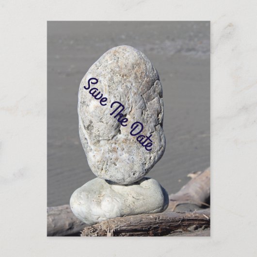 Faire-part Enregistrer La Carte Postale Date (Devant)