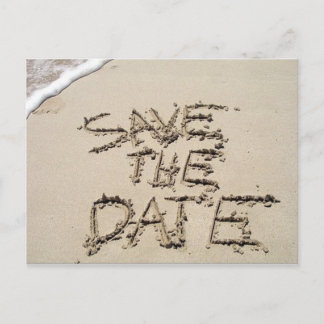 Faire-part Enregistrer la carte postale Date