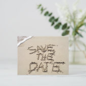 Faire-part Enregistrer la carte postale Date (Debout devant)