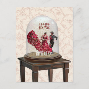 Faire-part Enregistrer la carte postale Date Love