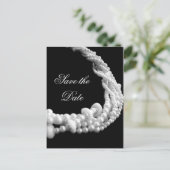 Faire-part Enregistrer la carte postale Date Pearl (Debout devant)