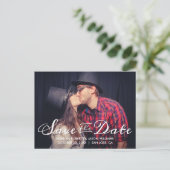 Faire-part Enregistrer la carte postale Date Photo (Debout devant)