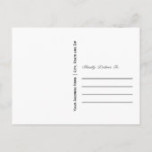 Faire-part Enregistrer la carte postale Date Photo (Dos)