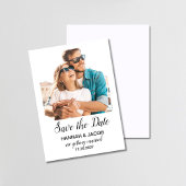 Faire-part Enregistrer la date avec photo